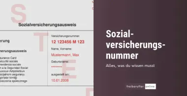 Sozialversicherungsnummer: Bedeutung, Aufbau & wichtige Infos