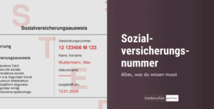 Sozialversicherungsnummer - alles, was du wissen musst | freiberufler